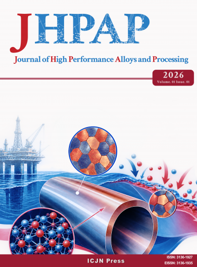 Journal of High Performance Alloys and Processing (JHPAP) cover