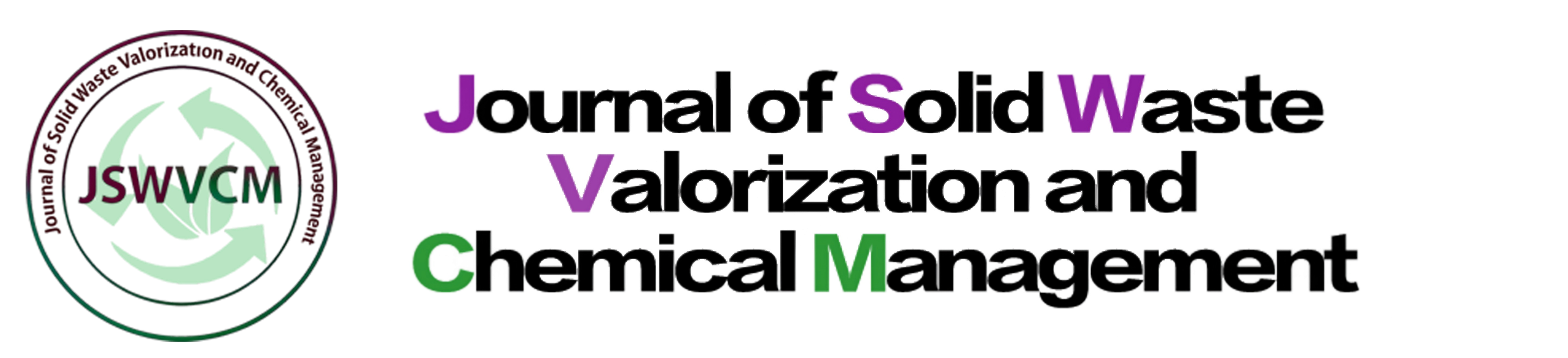Journal of Solid Waste Valorization and Chemical Management (JSWVCM)